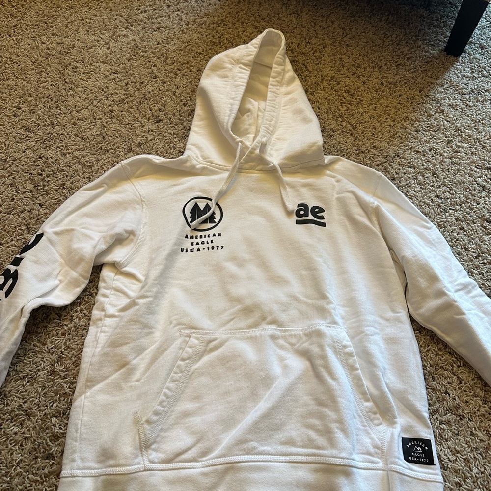 American Eagle Outfitters White Hoodie